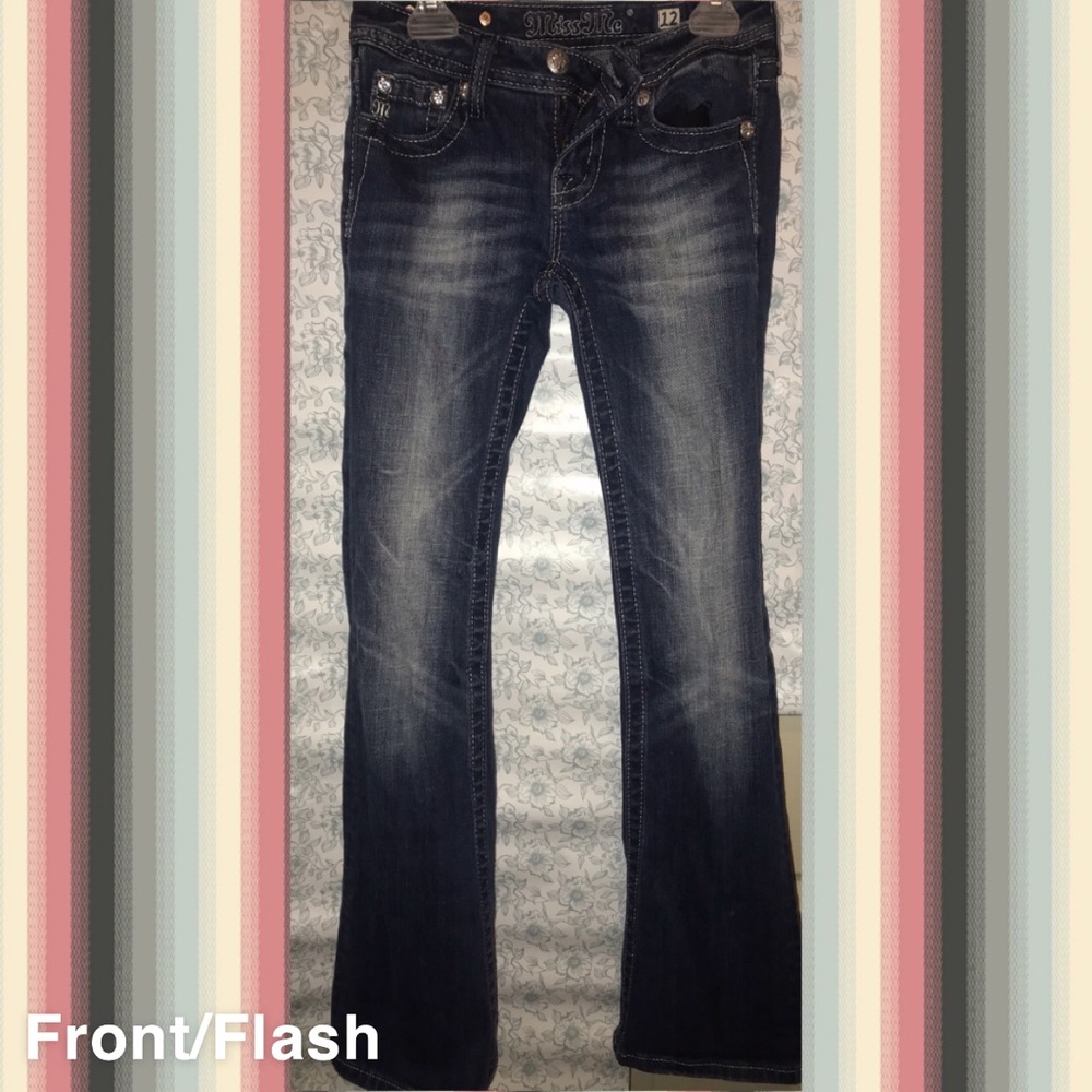 Dark Denim Bootcut Jeans